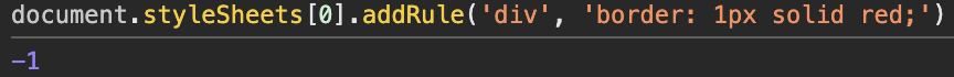 css-style-sheet-console